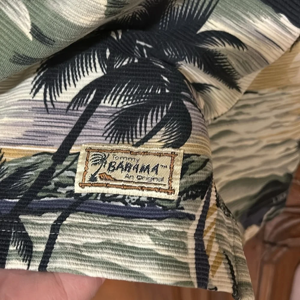 Men’s Tommy Bahama Tropical Print Camp Shirt XL